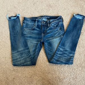 American Eagle Super Low Rise Jeggings